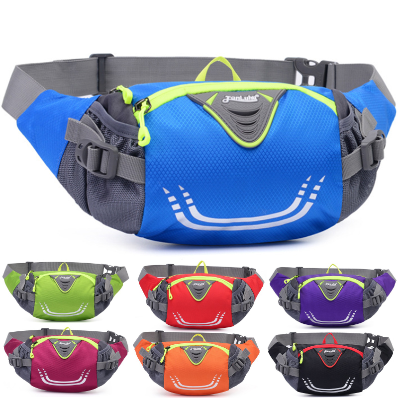 Fishing Belt - バイク乗馬サイクリングランニング釣りハイキングウエストバッグファニーパックアウトドアベルトケトルポーチジムスポーツフィットネスウォーターボトルポケット