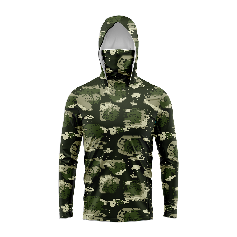 UPF50+ 日焼け防止メンズフィッシングフーディー カラフ - Fishing Hoodie のレビューと価格