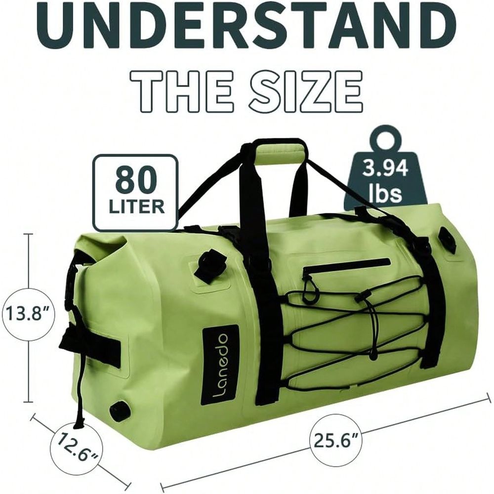 大型防水ドライバッグ、ロールトップ式ヘビーデューティーフィッ - Fishing Bag Waterproof のレビューと価格